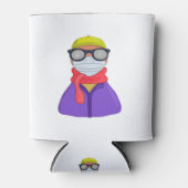 霧の眼鏡 缶クーラー (正面)