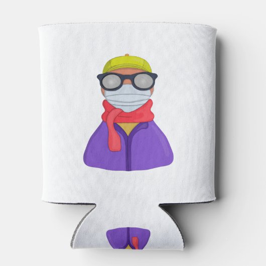 霧の眼鏡 缶クーラー (裏面)