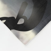 霧の砂漠南西部ココペリ フリースブランケット (角)