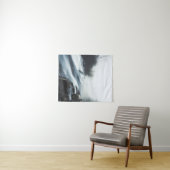 霧の神秘的な朝に滝をカスケード タペストリー (インサイチュ(横))