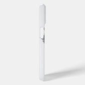 霧の秋の朝のグレースケールiPhoneケース Case-Mate iPhoneケース (裏面 / 右)