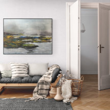 霧の立った小川の小声