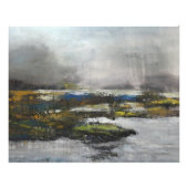 霧の立った小川の小声 フォトプリント (正面)