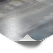 霧の立った小川の小声 フォトプリント (角)