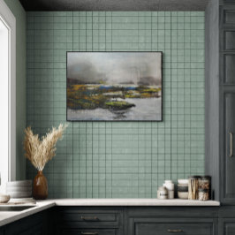 霧の立った小川の小声 フォトプリント           