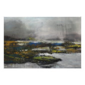 霧の立った小川の小声 ポスター (正面)