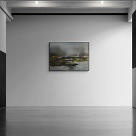 霧の立った小川の小声 ポスター