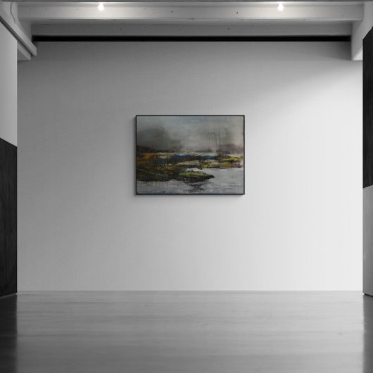 霧の立った小川の小声 ポスター