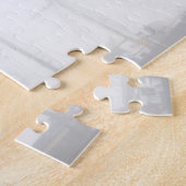 霧の背の高い船でHMSバウンティのフィギュレヘッド写真 ジグソーパズル (側面)