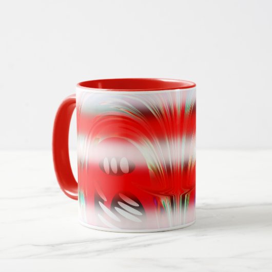 霧の芸術における愛 マグカップ (正面左)