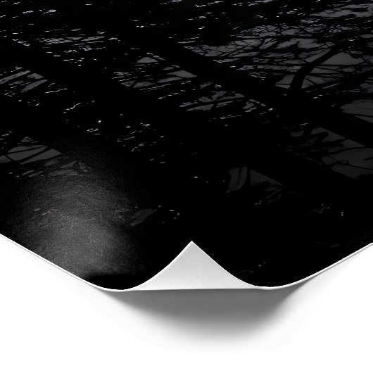 霧の謎の光沢 ポスター (コーナー)