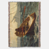 霧の警告ウィンズスローホームマー1885 スローブランケット (正面縦)