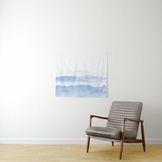 霧の谷の層 タペストリー (インサイチュ(横))