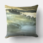 霧の風景装飾用クッション クッション (裏面)