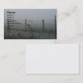 霧の馬 名刺 (正面/裏面)