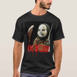 霧の魔法使い-シンリンオオカミのTシャツ Tシャツ