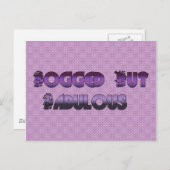 霧はあるが素晴らしい ポストカード (正面/裏面)