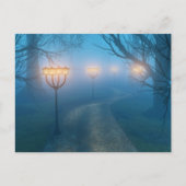 霧はがき内のランタン ポストカード (正面)