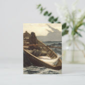 霧はウィンズロ警告ー・ホーマー ポストカード (スタンド正面)