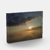 霧カラフルの日の出 フォトブロック (左)