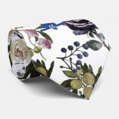 霧フィルターの花の背景 ネクタイ (ロール)