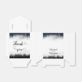 霧ミニマルの多いトウヒの森の結婚自然 フェイバーボックス (折り畳みなし)