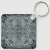 霧モダンの中で抽象芸術アートの一種 キーホルダー (裏面)