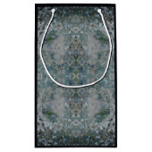 霧モダンの中で抽象芸術アートの一種 スモールペーパーバッグ (裏面)