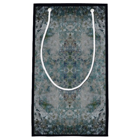 霧モダンの中で抽象芸術アートの一種 スモールペーパーバッグ (正面)