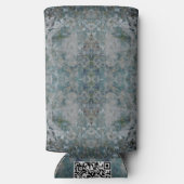 霧モダンの中で抽象芸術アートの一種 スリム缶クーラー (裏面)