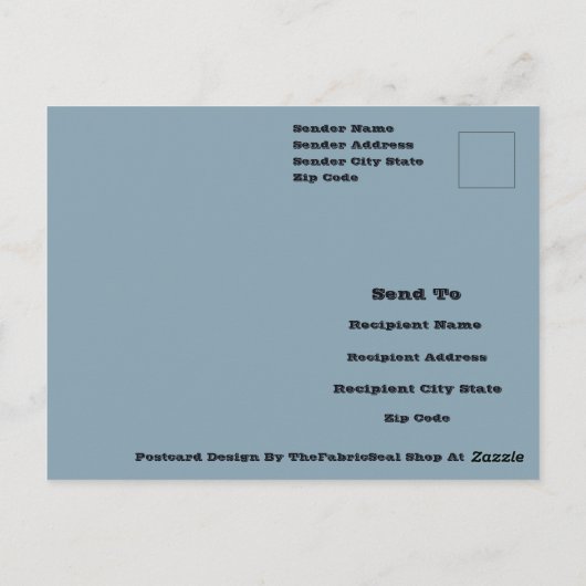 霧モダンの中で抽象芸術アートの一種 ポストカード (裏面)