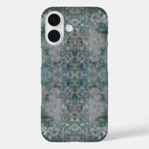 霧モダンの中で抽象芸術アートの一種 iPhone 16ケース