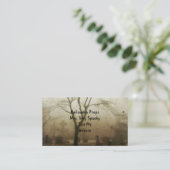 霧不気味墓地 名刺 (スタンド正面)