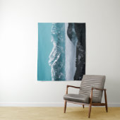 霧威厳のあるの谷を越えて登る山々 タペストリー (インサイチュ)