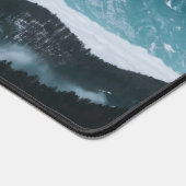 霧威厳のあるの谷を越えて登る山々 デスクマット (コーナー)