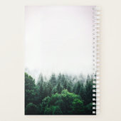 霧救の森の写真で木の酸素 プランナー手帳 (裏面)