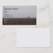 霧深いトラクターの名刺 名刺 (正面/裏面)