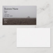 霧深いトラクターの名刺 名刺 (正面/裏面)