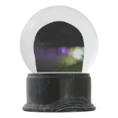 霧深いライトナイアガラ・フォールズ スノーグローブ (裏面)