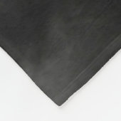 霧深い山の上の十字 フリースブランケット (角)