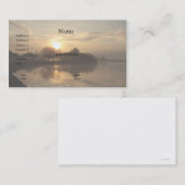 霧深い日10の名刺 名刺 (正面/裏面)