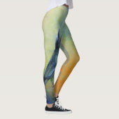 霧深い朝のカラス レギンス (右)