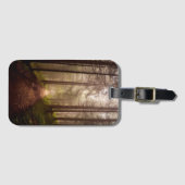 霧深い森林道 ラゲッジタグ (正面横)