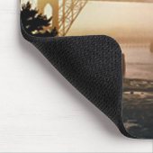 霧深い橋 マウスパッド (コーナー)