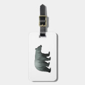 霧深い開始 ラゲッジタグ (正面縦)