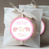 霧状の動物のクッキーが野生動物を振りかけるもの ラウンドシール