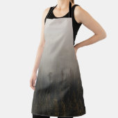 霧状の松の木 エプロン (インサイチュ)