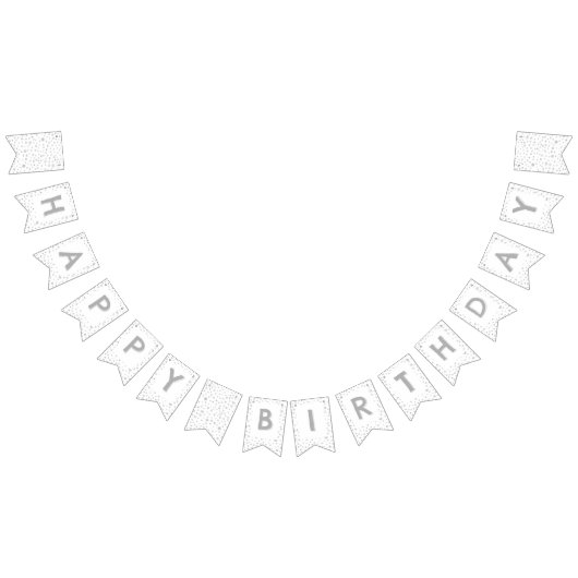 霧紙吹雪水色ドット束フラグ バンティングフラッグ (全)