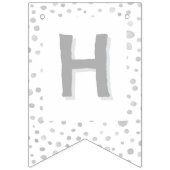 霧紙吹雪水色ドット束フラグ バンティングフラッグ (第2の旗)