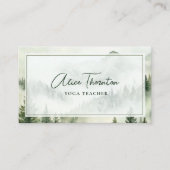 霧素朴の山 名刺 (正面)